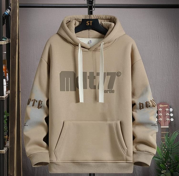 Premium Quality Phillips Cotton Hoodie [77-Biscuit]